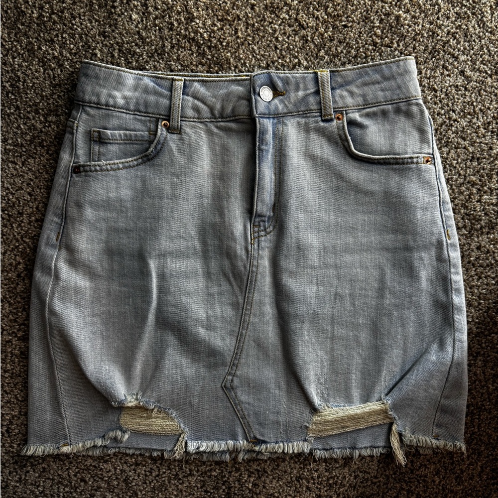 Wild Fable Denim skirt in Light Blue